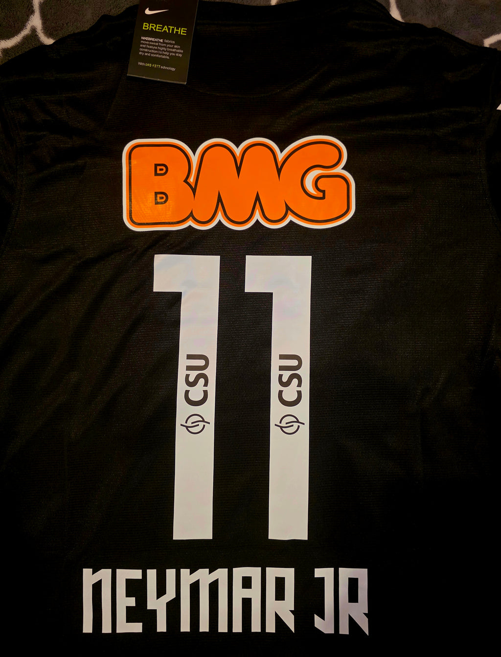 Neymar JR Santos 2011-2012 Nike Jersey