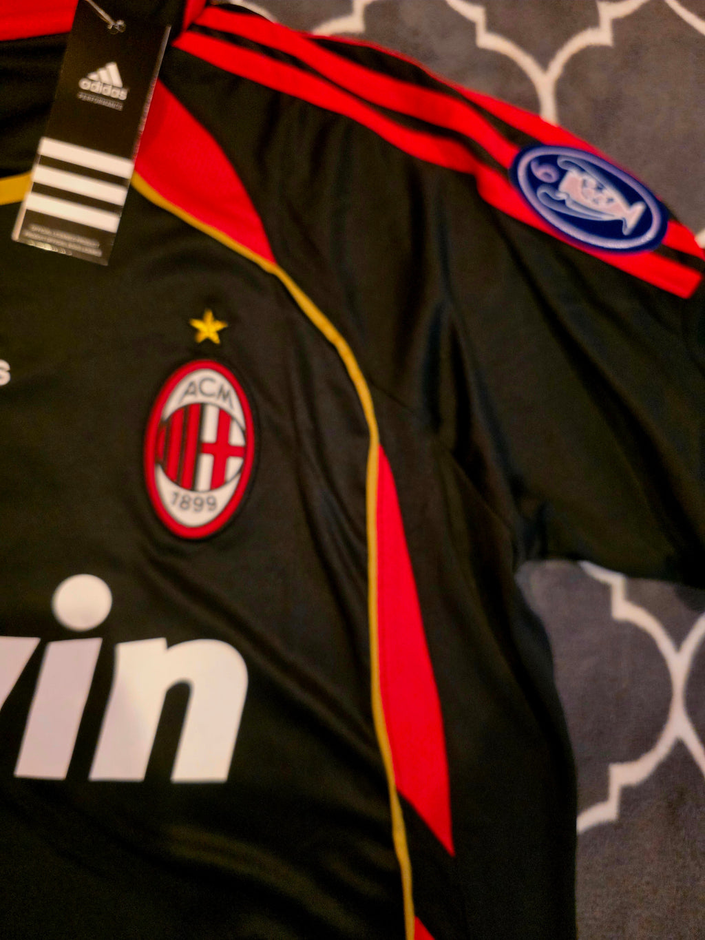 KAKA AC Milan 2006-2007 vintage Adidas Jersey Third Kit