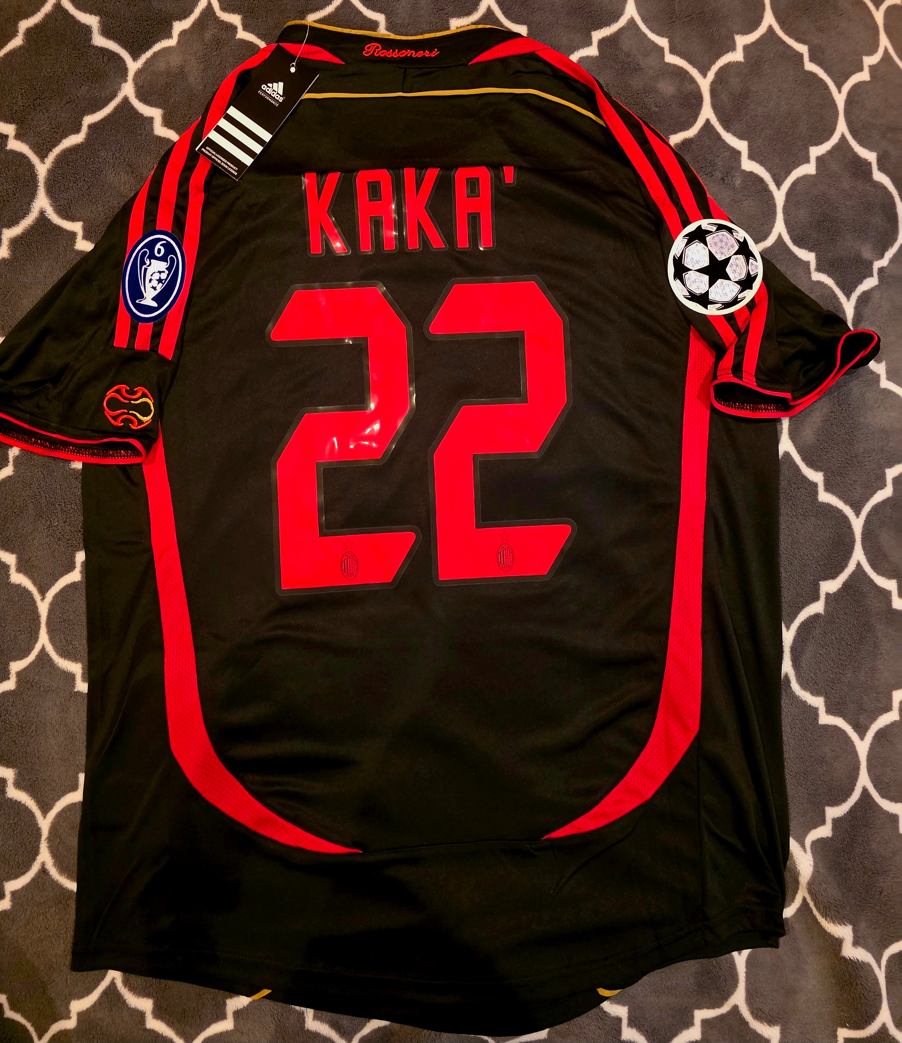 KAKA AC Milan 2006-2007 vintage Adidas Jersey Third Kit
