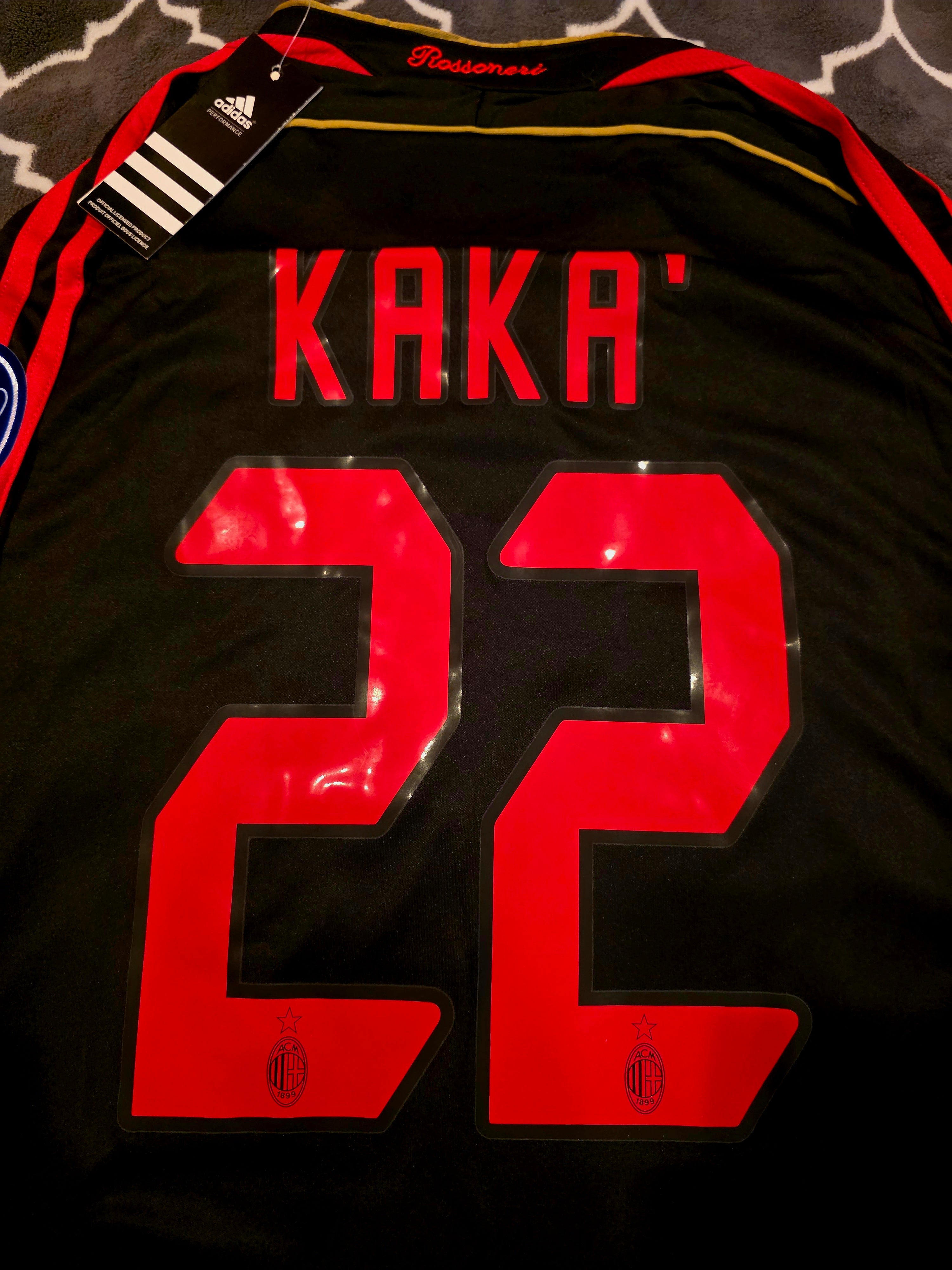 KAKA AC Milan 2006-2007 vintage Adidas Jersey Third Kit